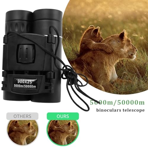Binoculares Ultra HD 900x25 plegables mini miniatura 6