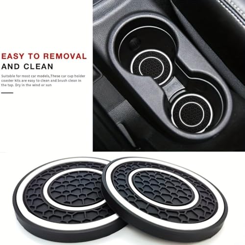 2 piezas tapetes para portavasos de carro miniatura 5