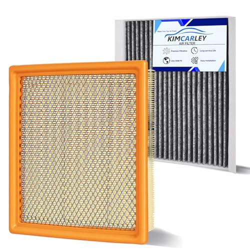 Image of Engine and Cabin Air Filter Set for Ford Expedition 2018-2026, F-150 2015-2026, Lincoln Navigator 2018-2026 - Replacement Filters CF12150 CA10262 Accessories