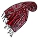 Produktbild Lorenzo Cana Designer Pashmina hochwertiger Marken-Schal floral gewebtes Blumen Muster Damast - Webart 70 x 180 cm Modal Schaltuch Schal Tuch Jacquard 93232