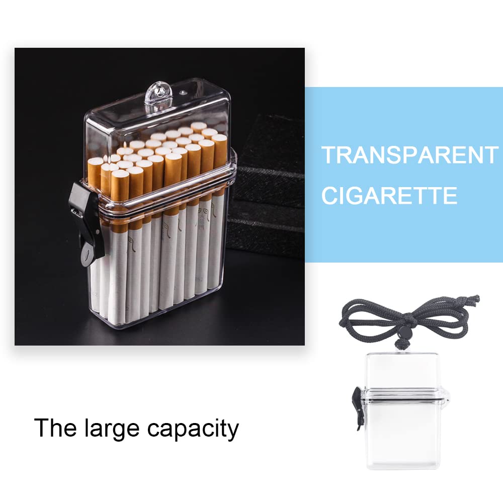 transparent cigarette case Amazon.com: Transparent Case Flip Open Holders Box Waterproof Transparent  Box for Cigarette Case, Candy Case, Key Case : Health & Household