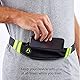 SBS Running Handytasche, für Android und iPhone bis 6,9, mit fluoreszierenden Einsätzen, Ohrhörerloch, Reißverschluss und Clipverschluss