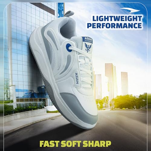 Image of ASIAN Hypercushion Mojo-08 Men's Premium Sneaker with E-TPU Midsole | Memory Foam Technology with TPR Low-Top Style | Ideal for Travel & Daily Style