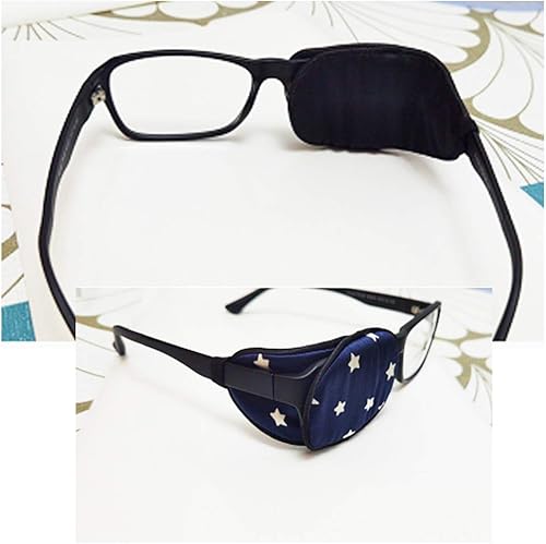 Miniatura 5 de Cubierta de ojos de seda para recuperación de agudeza visual para niños y adultos, parches de ojos perezosos corregidos por estrabismo para lentes