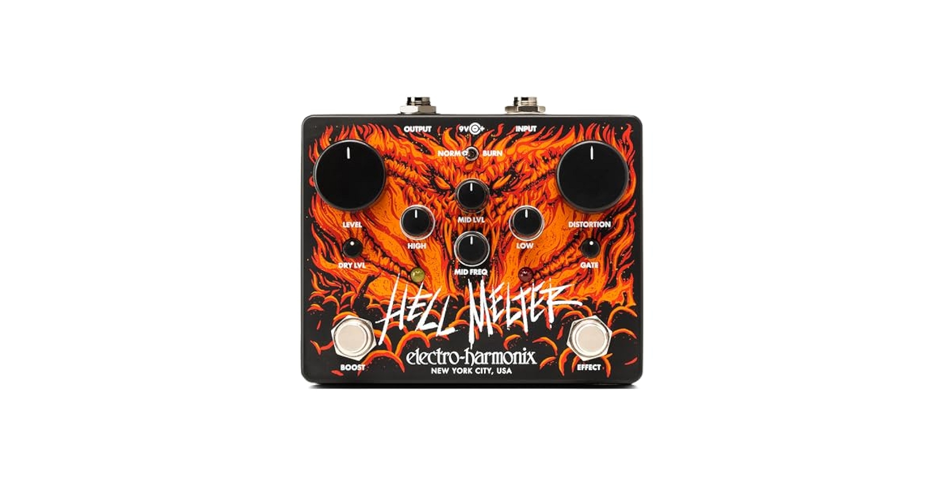 ひしょー ほぼ新品 HELL MELTER Hell Melter | Advanced Metal Distortion - Electro-Harmonix