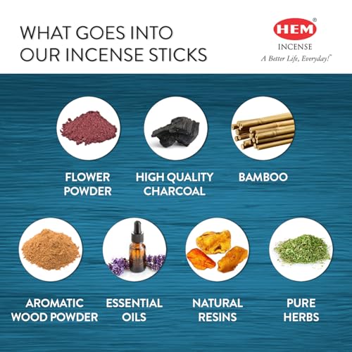 Image of Hem OM Incense Sticks (9.3 cm X 6.0 cm X 25.5cm, Black)