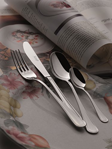 Salvinelli 'Salvi Nelli – Ménagère Bavaria en acier inoxydable 18/10 24 pièces pour 6 personnes