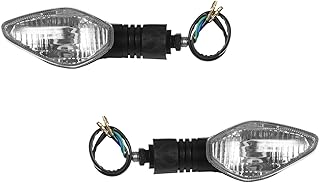 Pisca Chicote E Coxim Modelo Original EsquerdoDian Bros 150 13 E 14/160 15 A 18 (Chicote 38Cm) Cristal