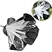 ZJchao Training Resistance Parachute, Running Speed Exercise Power Umbrella Adjustable Waist Belt 1.5x15 Meters Surface with Carry Bag for Football Track Basketball Long Distance