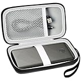 ALLPRIMO Case Comaptible with Anker 313 Power Bank (for PowerCore Slim 10K) 10000mAh Battery Pack. Portable Charger Storage Holder Bag with Pocket & Hand Strap (Box Only)- Black