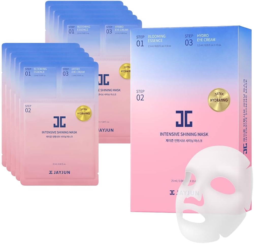 パック・フェイスマスク JAYJUN INTENSIVE SHINING MASK Amazon.com : JAYJUN Intensive Shining Mask with Lavender Extract