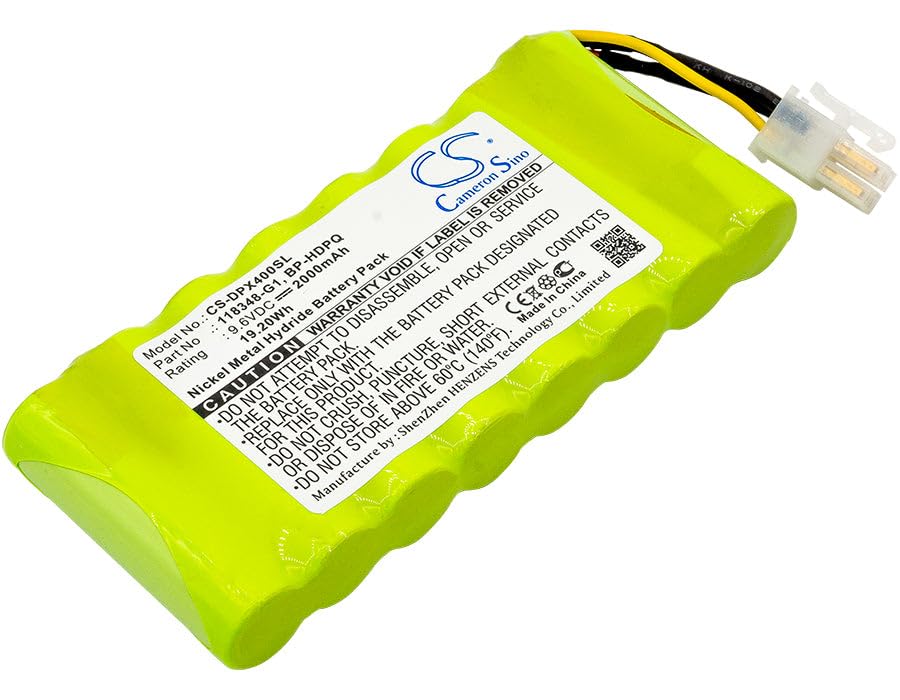 Battery For Dranetz HDPQ-Guide, HDPQ-Visa, HDPQ-Xplorer, HDPQ-Xplorer400, 118348-G1, BP-HDPQ,