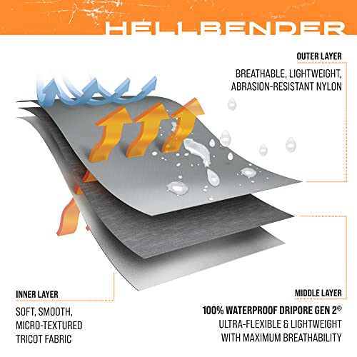 Frogg Toggs Men's Hellbender Breathable Stockingfoot Fishing Chest Wader Slate Gray Large #TOP4