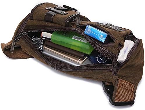 Waist Pack Fashion Waterproof Canvas Waist Pack Belt Bag Casual Men Waist Bag Fanny Pack Men Bag Tough Wear