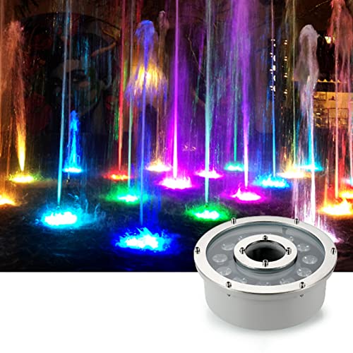LSSHQ Luce della fontana dell'anello del LED