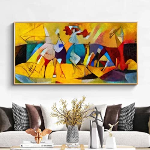 Toile Picasso abstrait pour salon moderne et affiches murales de maison - 4