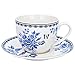 STP GOODS Teacup and Saucer 11.8 oz - Set of 8 pcs for 4 people Tea Set for Adults, Porcelain Tea Cups, Tea Cups for Tea Party, (Floral)