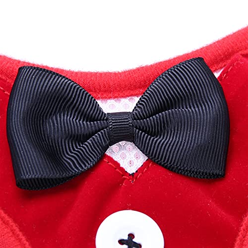 YINGNBH Leash Elegant Bowtie Hond Harnas Vest Met Lijn Verstelbare Kat Harnas Lijn Set Leuke Bow Knot Tuxedo Pak Voor… - Image 8