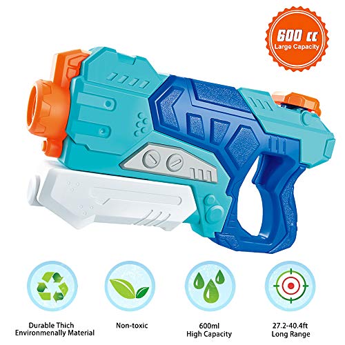 Ehpow Water Guns for Kids, Super Squirt Guns Water Soaker Blaster 600CC Toys