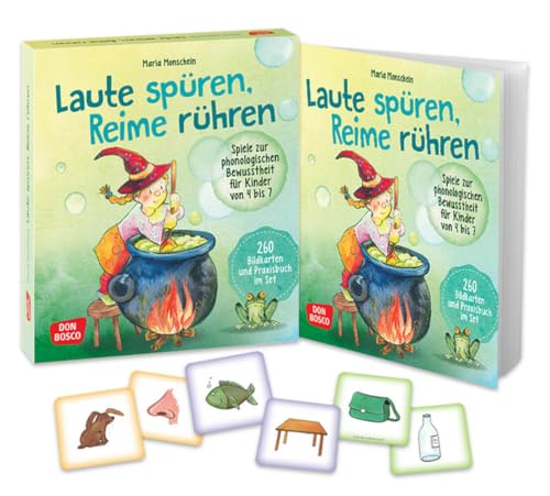 Laute spüren, Reime rühren. Spiele zur phonologischen Bewusstheit für Kinder von 4 bis 7: 120 Silben- und Reimspiele zur spielerischen Sprachförderung