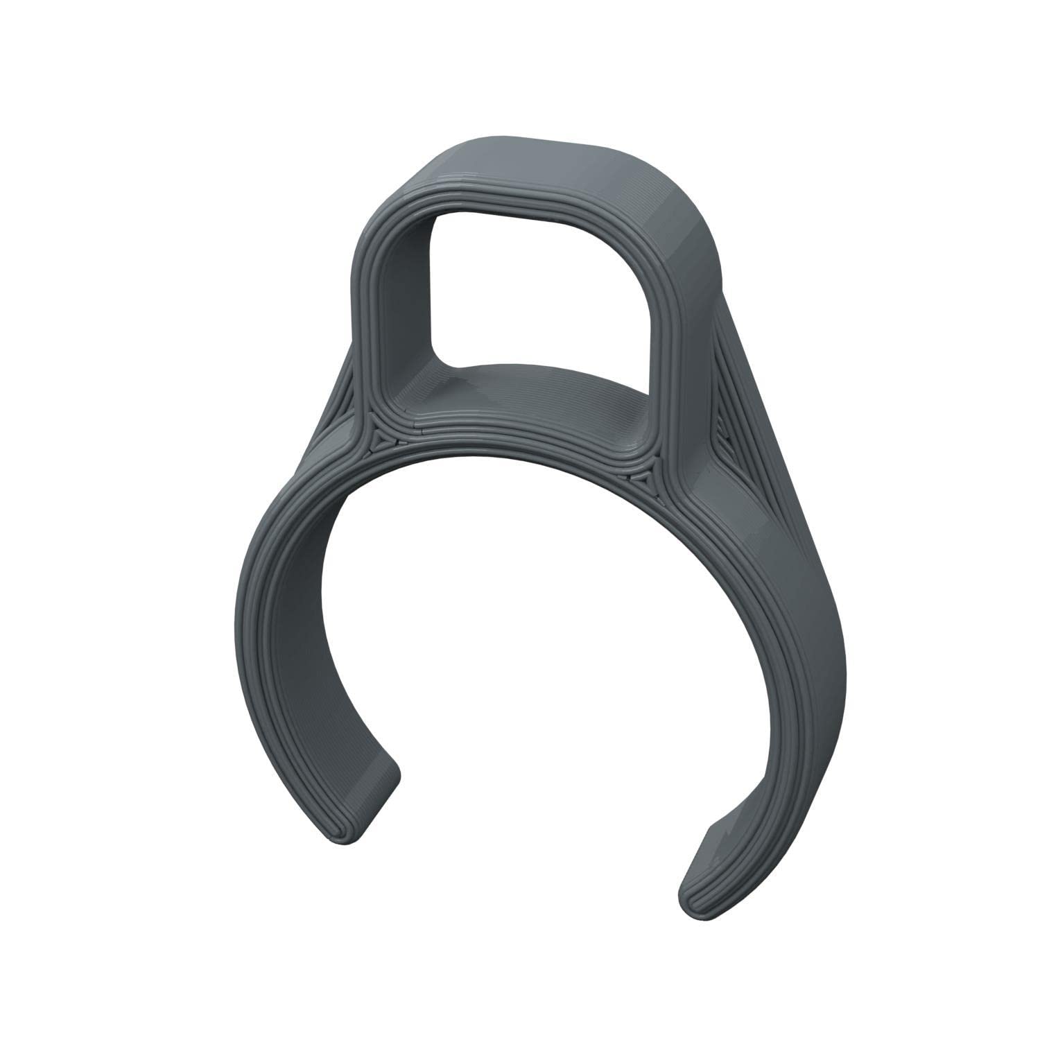 Pool Cover Clip For 44, 40, 35, 30mm Rail (E.G. Intex), Time Saver, Wind Prevention Grey