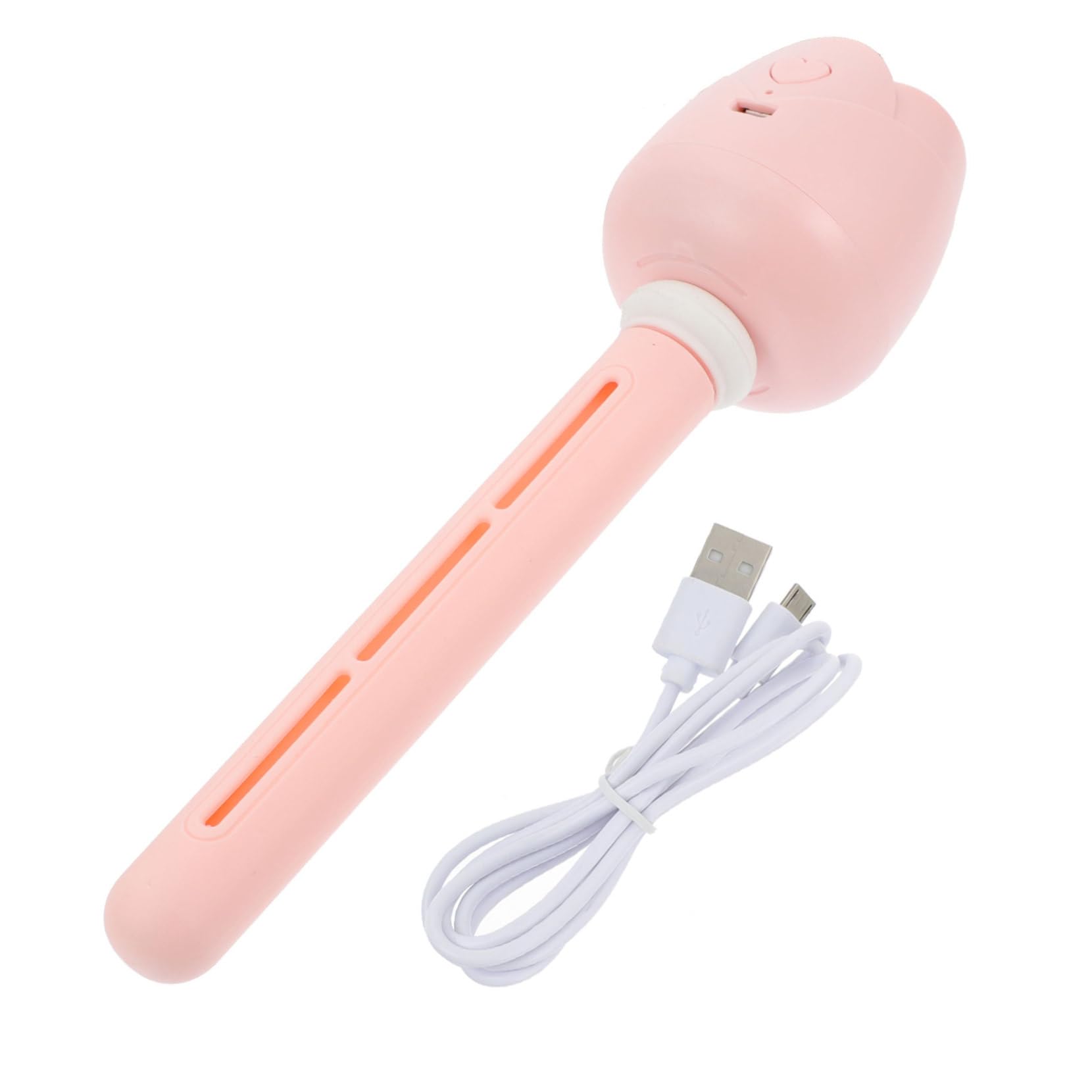 VALICLUD Mini USB Humidifier for Home and Car Portable Cool Mist Water Diffuser Rose Design for Travel and