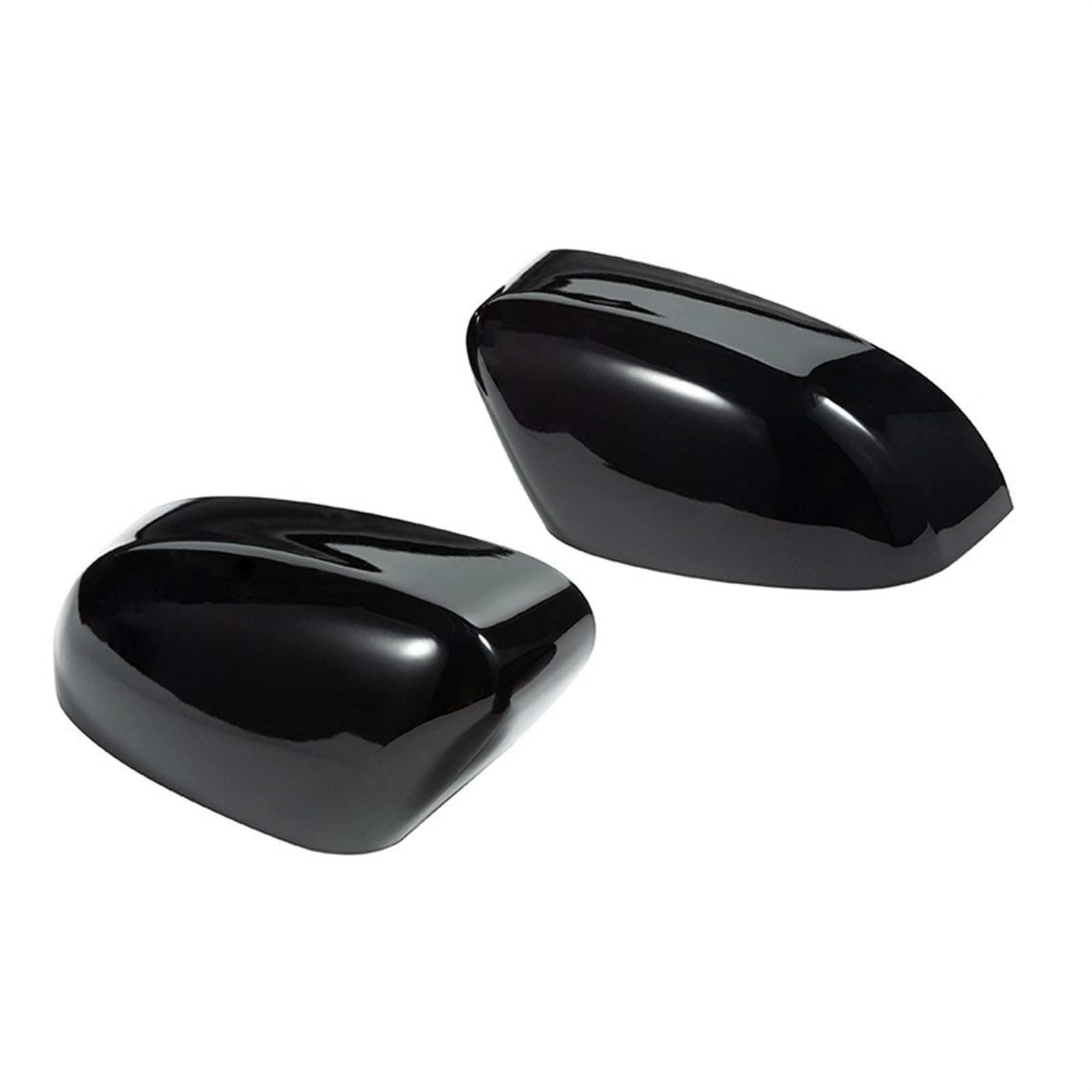 Capuchon rétroviseur latéral voiture Pour noir brillant pour Ford pour Focus MK2 MK3 couvercle de capuchon rétroviseur 2 pièces(Left)