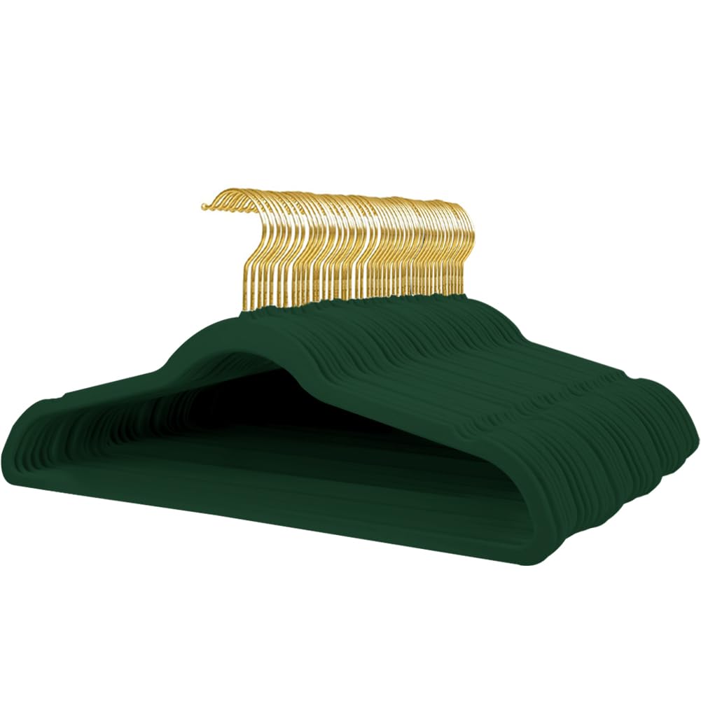 Cintres en velours de 44 cm pour organiser une garde-robe adulte complète