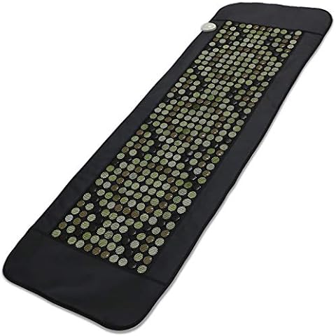 UTK Full Body Quantum Wave Heating pad,Infrared Heating Pad for Pain,60 Passive Magnet Stones,86 Tourmaline Stones, 283 Natural Jade Stones, Memory Function, Auto Shut Off(Large: 24'' x 70'') Cover
