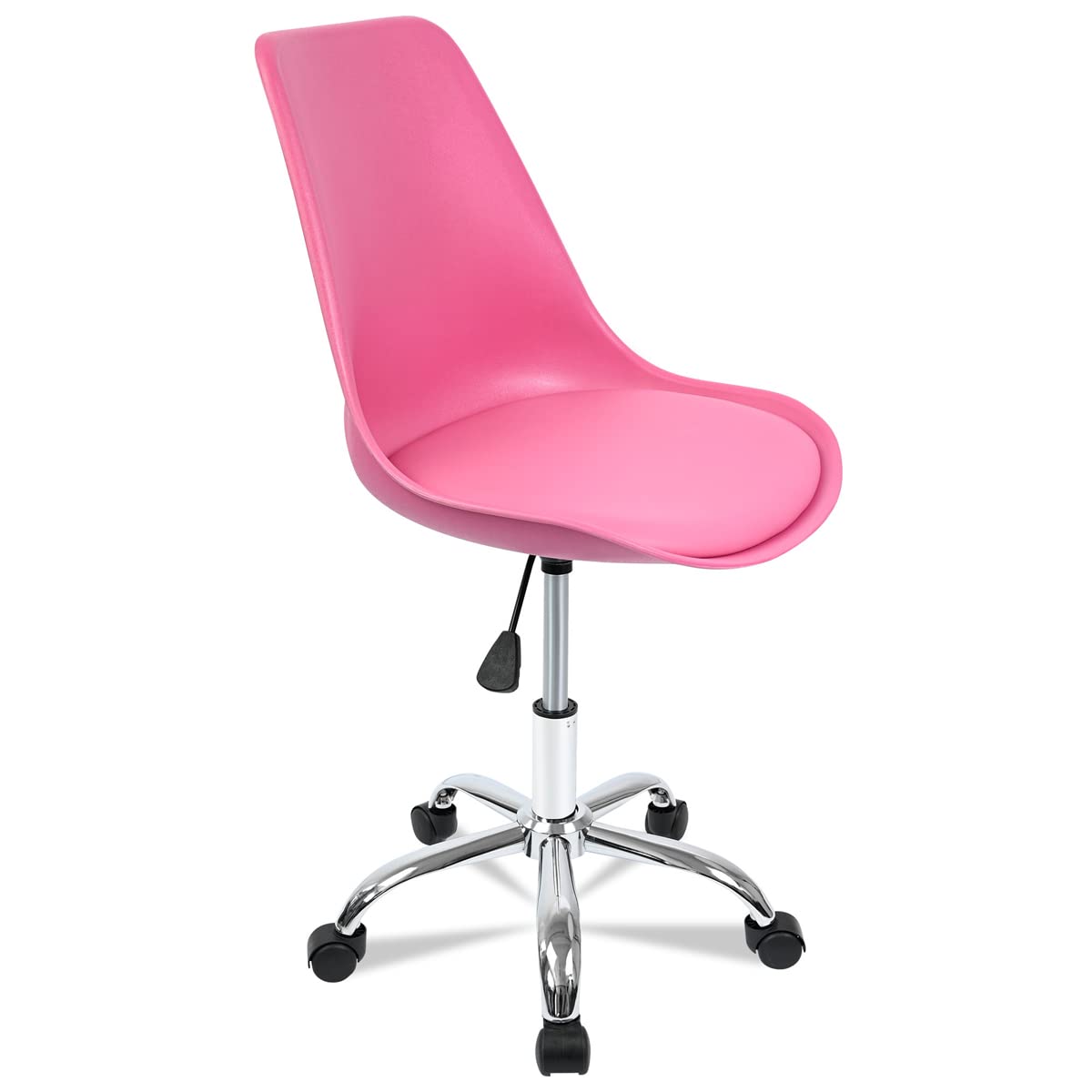T-LoVendo Desk Chair for Office Study Ergonomic Dining Room with Wheels Adjustable Height