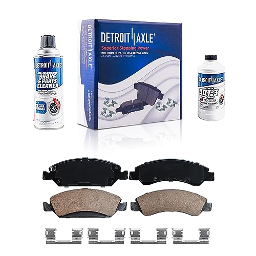 Image of Detroit Axle - Front Brake Kit for 2007-2013 Chevy Silverado 1500