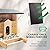 Solution4Patio Wood Solar Powered Bird Feeder with Camera - AI-Powered Bird Identification with Smart Squirrel Alarm, Weatherproof Outdoor Birdfeeder with Suet Baskets for Children & Elderly