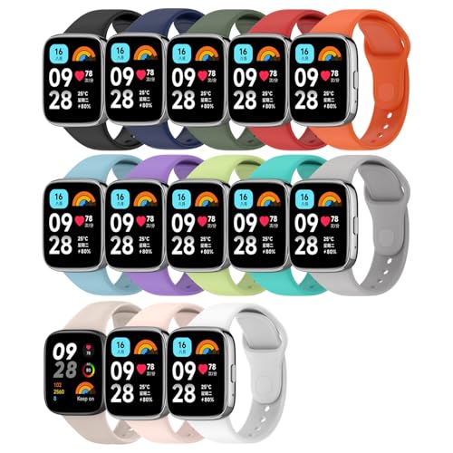 Redmi Watch 3 Active/3 Lite �Ή� �����o���h �ւ��x���g �X�g���b�v �V���R�[�� �_�炩�� (�� (13�{�Z�b�g))