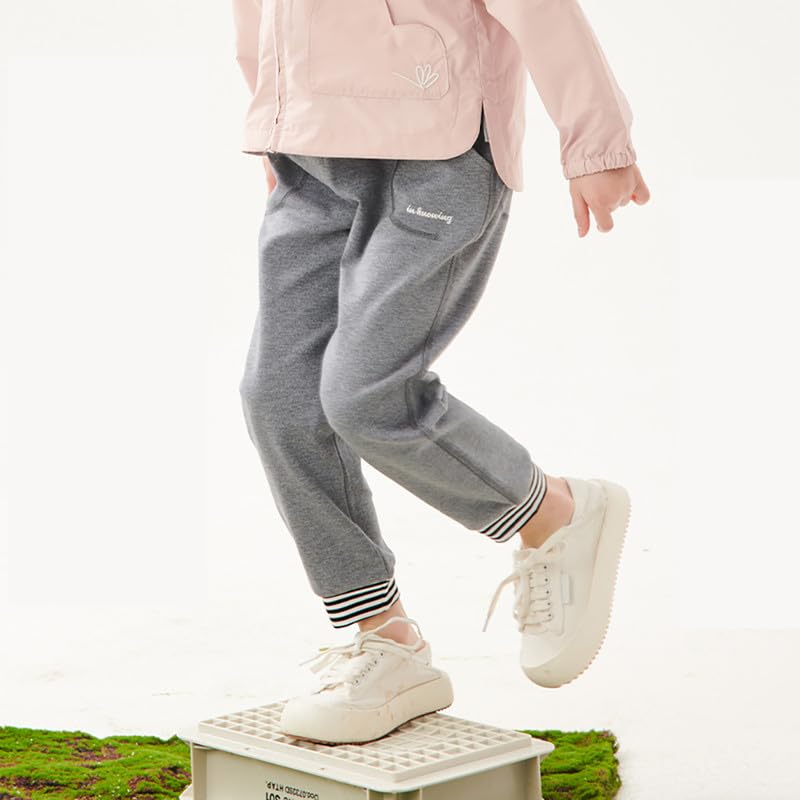 Tenna Teki Boys Toddler Summer Soft Knit Stretch Pants Elastic Waistband Baggy Joggers Girls 2-6 Years3