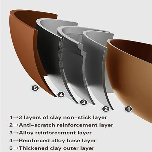 Miniatura 5 de Olla de micro presión antiadherente de arcilla de cerámica multifuncional, olla a presión en miniatura integrada para cocinar, cacerola de cerámica