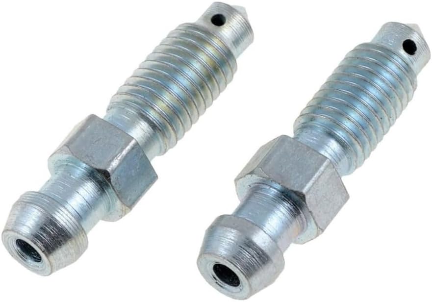 KarParts360 For Acura SLX 1996 Bleeder Screws | Steel | Silver | Hex Head Style | 7MM Bolt Thread Size
