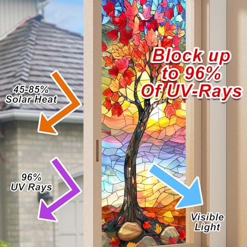 Vinilo Decorativo de Vidrio para Ventana 17.7 x 39.3 in miniatura 4