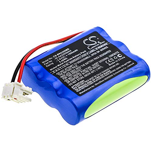 TechtekBattery 1500mAh compatible with [Braun] Casmed 3/N600AAK replaces NI-AA2000MAH