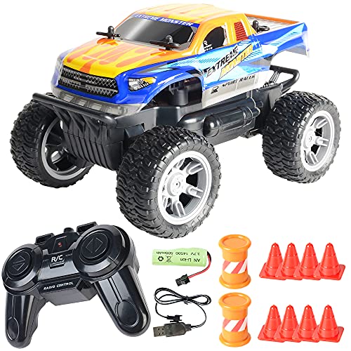 RC Cars Remote Control Car,1ï¼š24Scale Mini Off Road Remote Control Monster Truck 2.4GHz All Terrains RC Trucks Entry-Level Remote Control car for Kids Electric Toy Car Gift for Boys Girls Kids