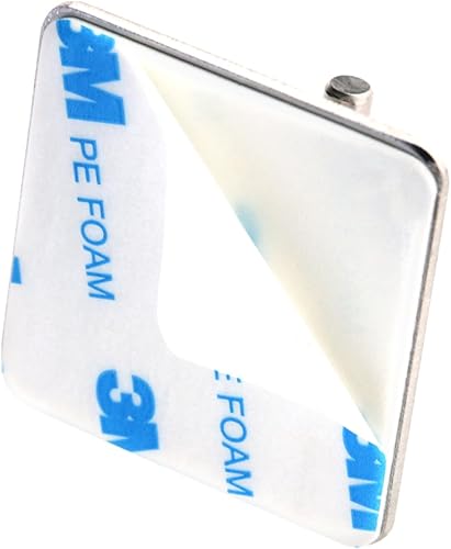 Miniatura 4 de 4 ganchos autoadhesivos de acero inoxidable para un fácil almacenamiento en la pared para llaves, toallas y adhesivo más fuerte para uso en cocina y