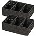 Produktbild WENKO Organizer Adria Schwarz mit Griff, 2er Set