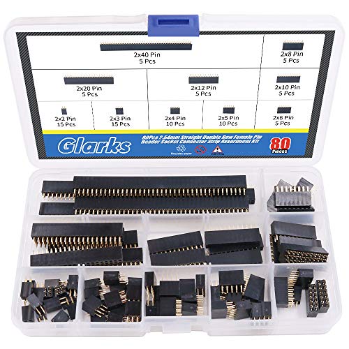Kit para Arduino prototipo escudo Glarks con 80 conectores de doble fila