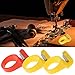 3PCS New Home Plastic Thimble Sewing Ring Thread Cutter Finger Blade Needle Craft DIY Accessory