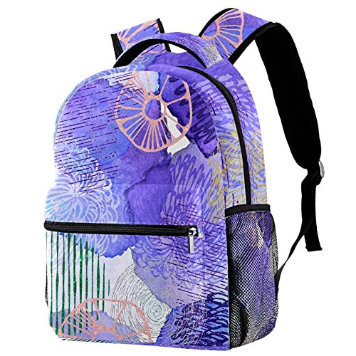 Sac à dos campus violet pour les cours et les sorties le week-end
