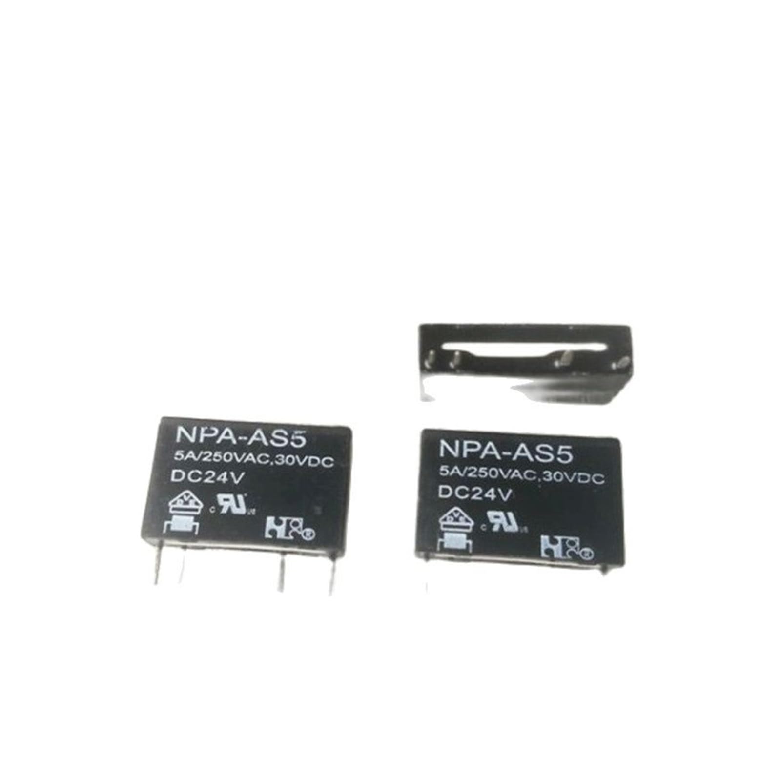 Relais NPA-AS5 DC24V pas étroit 5.08mm pour circuit imprimé