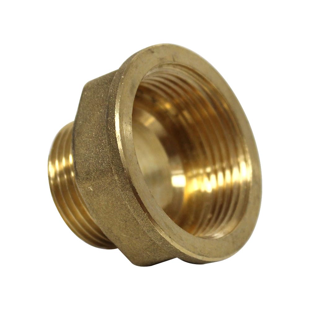 Raccord laiton à visser - Lot de 10 Mamelons Laiton Femelle/Mâle Réduit 1"1/4-1" (33/42-26/34) -