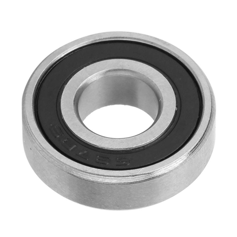 10 szt. Uszczelnione Gumowe łożysko Kulkowe z Głębokim Rowkiem Miniaturowe łożysko (698-2RS Średnica wewnętrzna: 8 mm Średnica zewnętrzna: 18 mm)