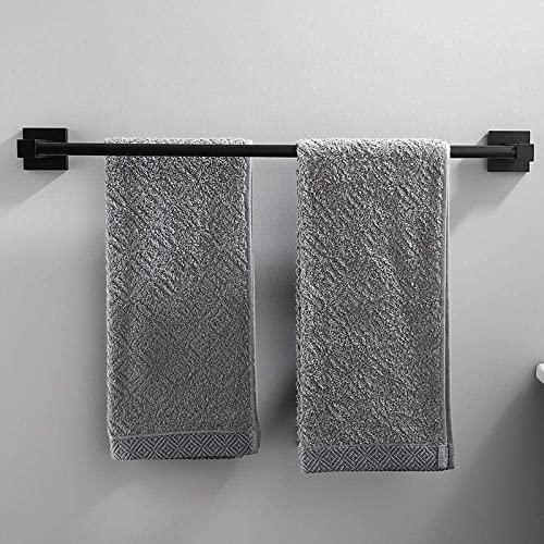 Porte-serviettes mural double 60cm compact et durable - 7