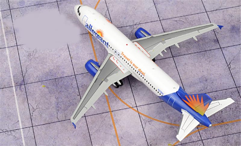 Amazon.com: GeminiJets Allegiant Airbus A320 N221NV with Stand 1