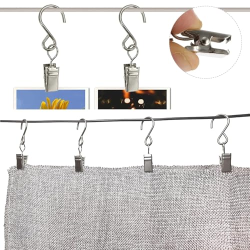 Accesorios decoración hogar para colgar cortinas sin desgarros ni caídas 4